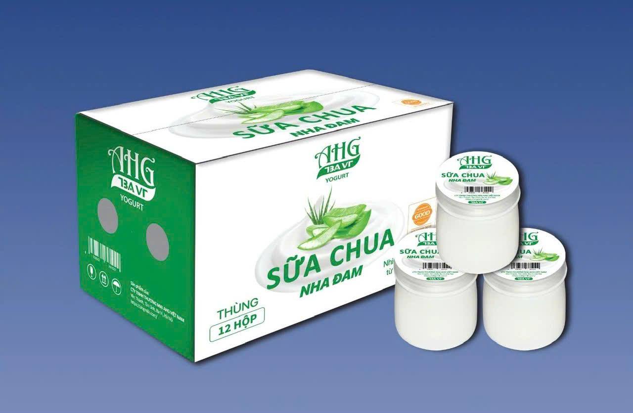 SỮA CHUA AHG NHA ĐAM – Thanh mát mỗi ngày, tốt cho hệ tiêu hóa