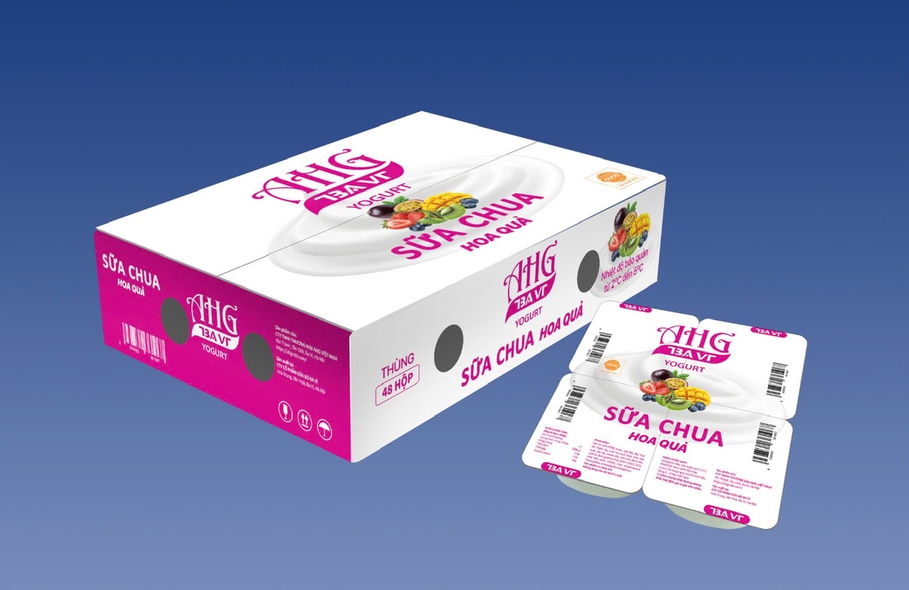 SỮA CHUA AHG HOA QUẢ – Thanh mát mỗi ngày, tốt cho hệ tiêu hóa